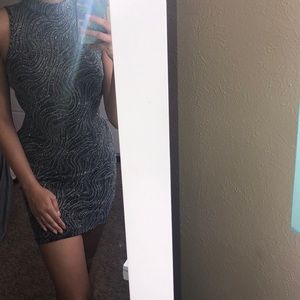 Sliver glitter Dress
